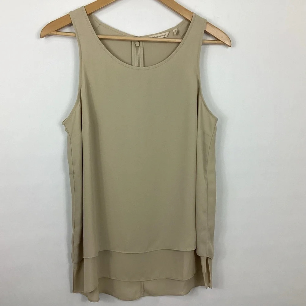 Soft Surroundings Double Layer Tank Size Small